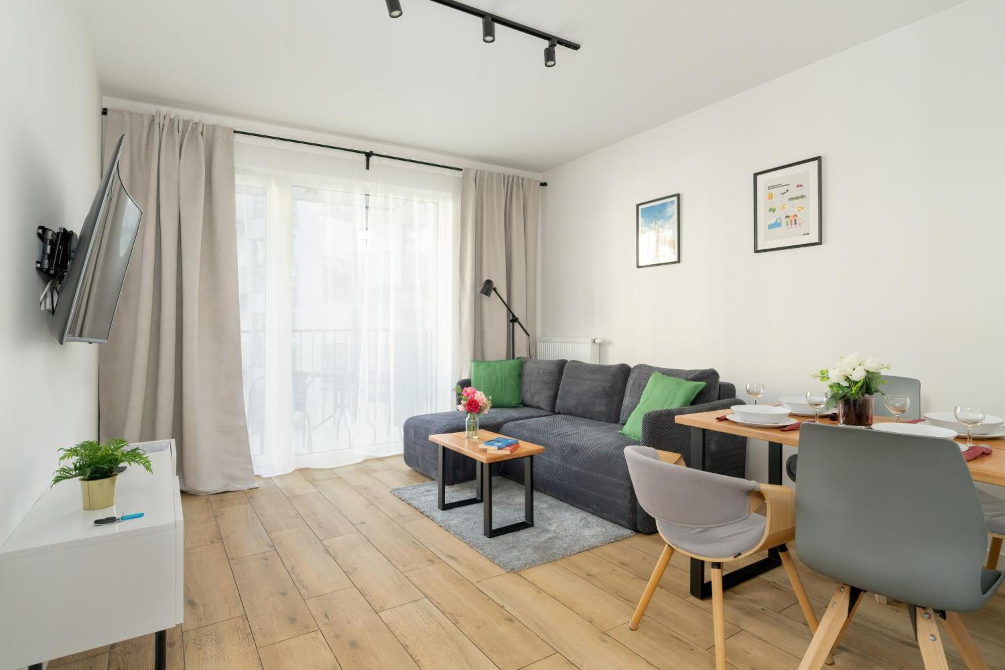 Stylish & Comfy Garbary Apartments With Parking By Noclegi Renters Posen Exterior foto
